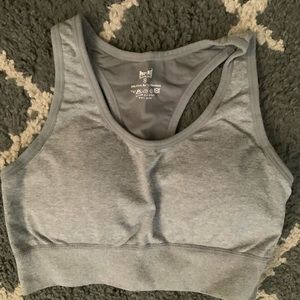 gray size small sportsbra